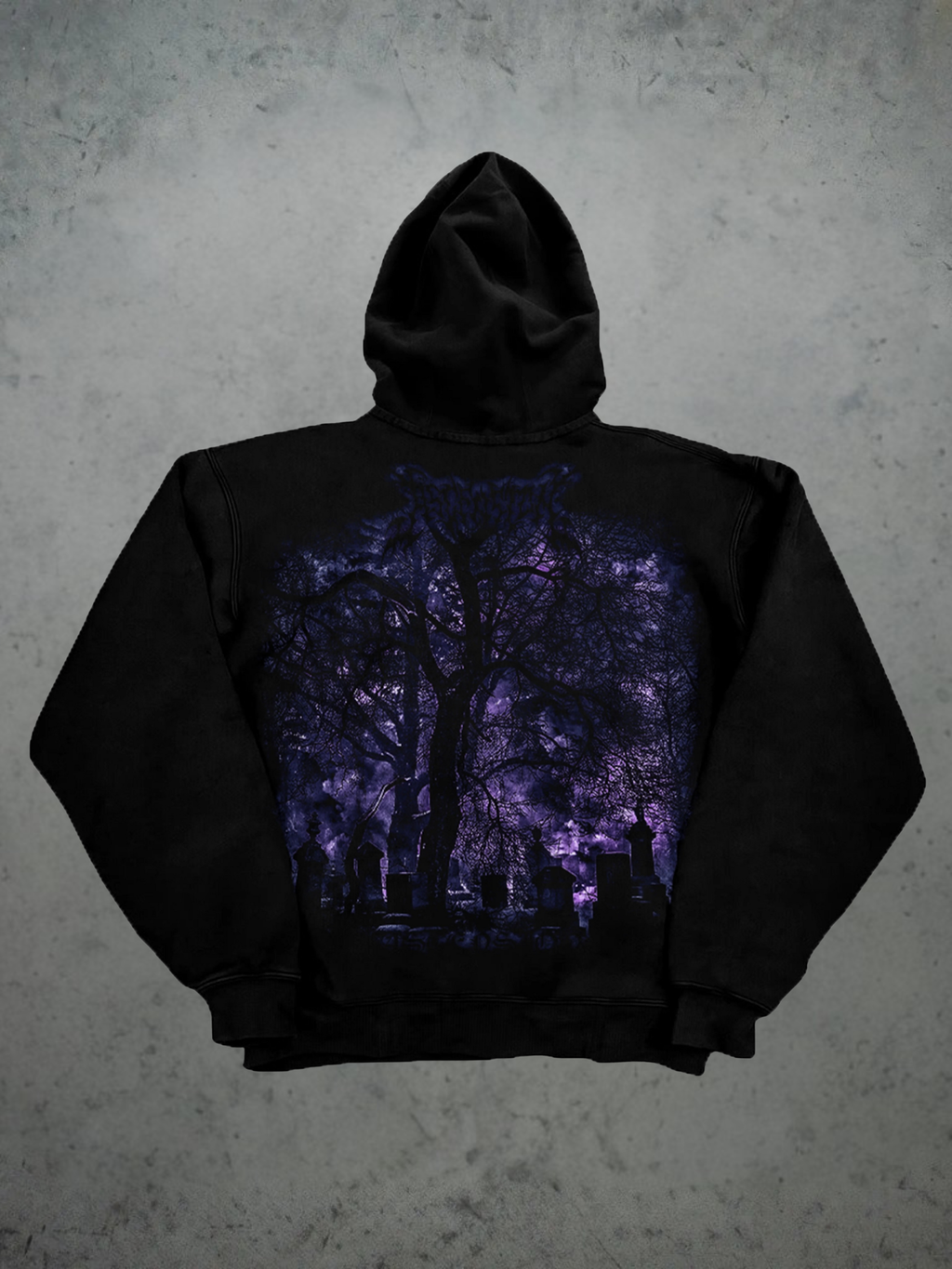 Nocturnal Spirits Zip Hoodie