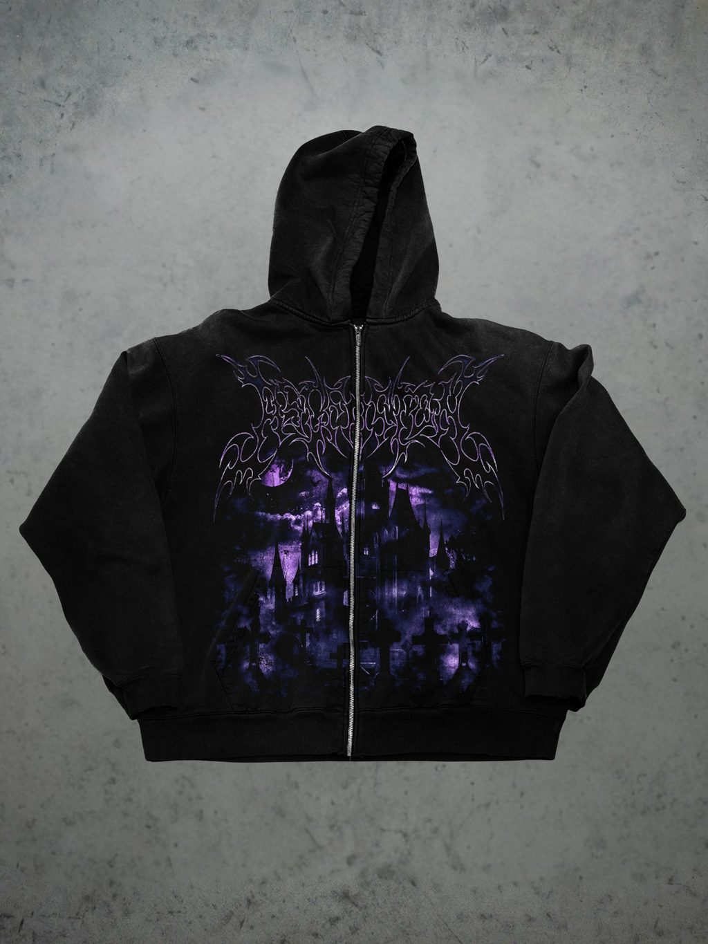 Nocturnal Spirits Zip Hoodie